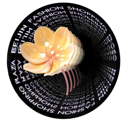 50C Wifi Infinity LED Mirror Infinite Mirror Néon pour le drapeau dynamique et la lecture graphique