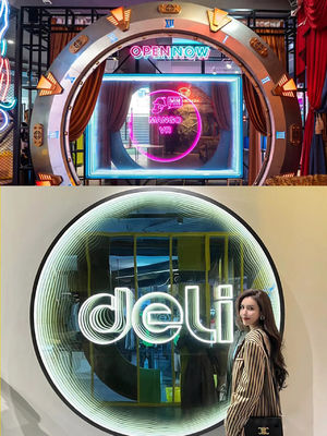 50C Wifi Infinity LED Mirror Infinite Mirror Néon pour le drapeau dynamique et la lecture graphique