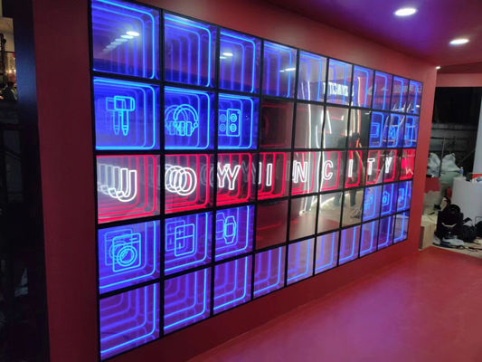50 C Durée de vie 300000 heures Hologramme 3D LED Parquet de danse pour le bar du night club