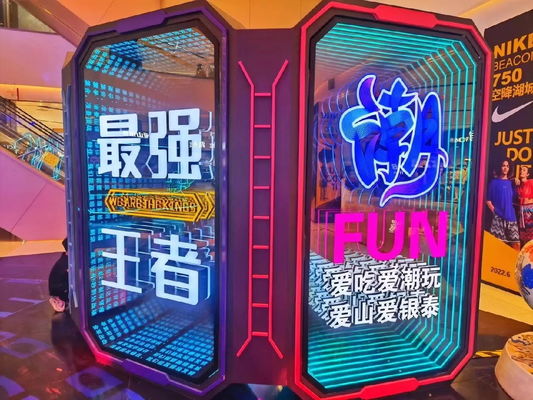 Neon en acier inoxydable Infinity Mirror Led Logo Lettres ICONS pour les fêtes et la décoration de la maison