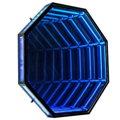 Lumières au néon Infinity Mirror Abyss Mirror Conception personnalisée pour la fête Décoration intérieure
