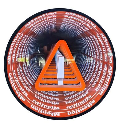 3D Abyss Mirror Neon Acrylique Lettres lumineuses avec des lumières Neno Délicate Taille personnalisée Forme