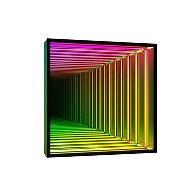 Mini LED et néon lumières miroir infini lettres lumineuses acryliques avec fixation à vis