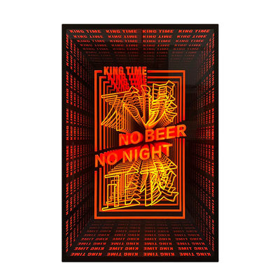 Accrocher ou fixer avec des boulons à vis Forme personnalisée Taille LED Logo de lettre lumineuse